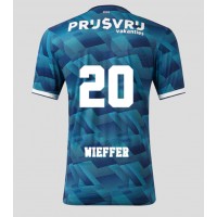 Camisa de Futebol Feyenoord Mats Wieffer #20 Equipamento Secundário 2023-24 Manga Curta